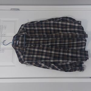 Columbia plaid button down shirt. Men's size medium